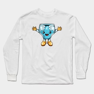 Cartoon Kawaii Diaper Long Sleeve T-Shirt